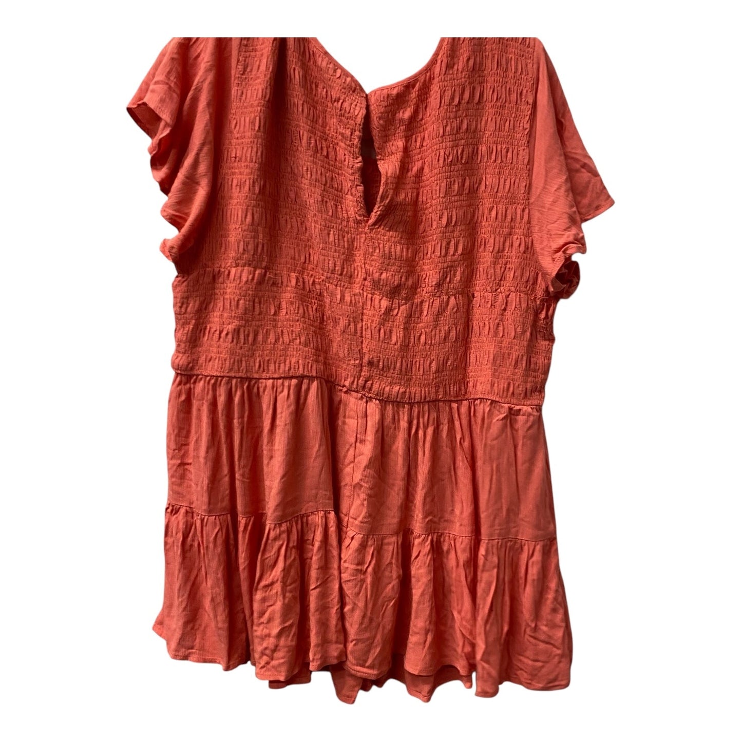 Top Ss By Torrid In Orange, Size:3X