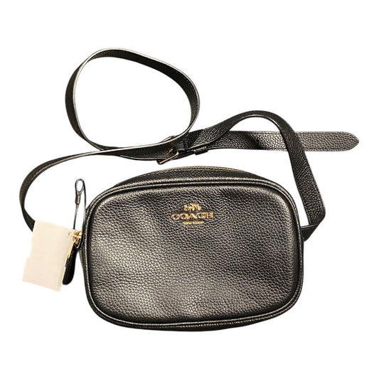 Handbag Designer By Coach In Black, Size:Small