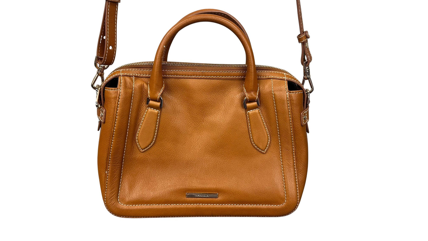 Handbag Designer By Brahmin, Size: Small