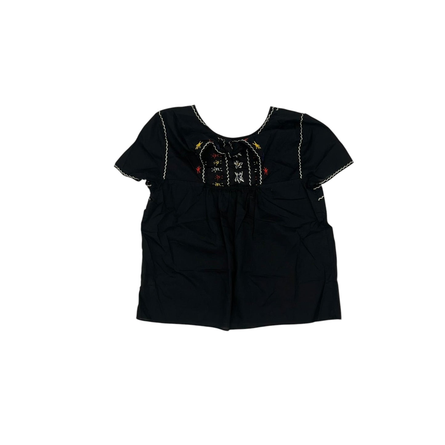 Blouse Ss By Madewell In Black, Size:Xs