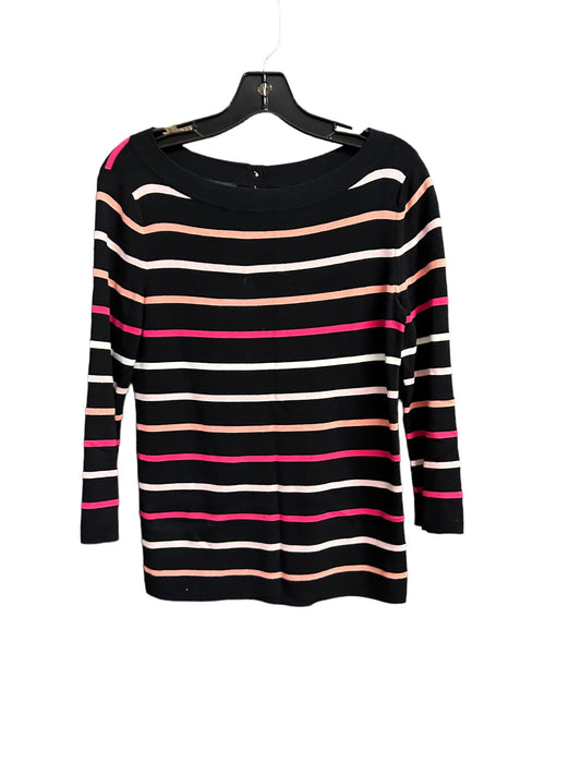 Striped Top 3/4 Sleeve Talbots, Size S