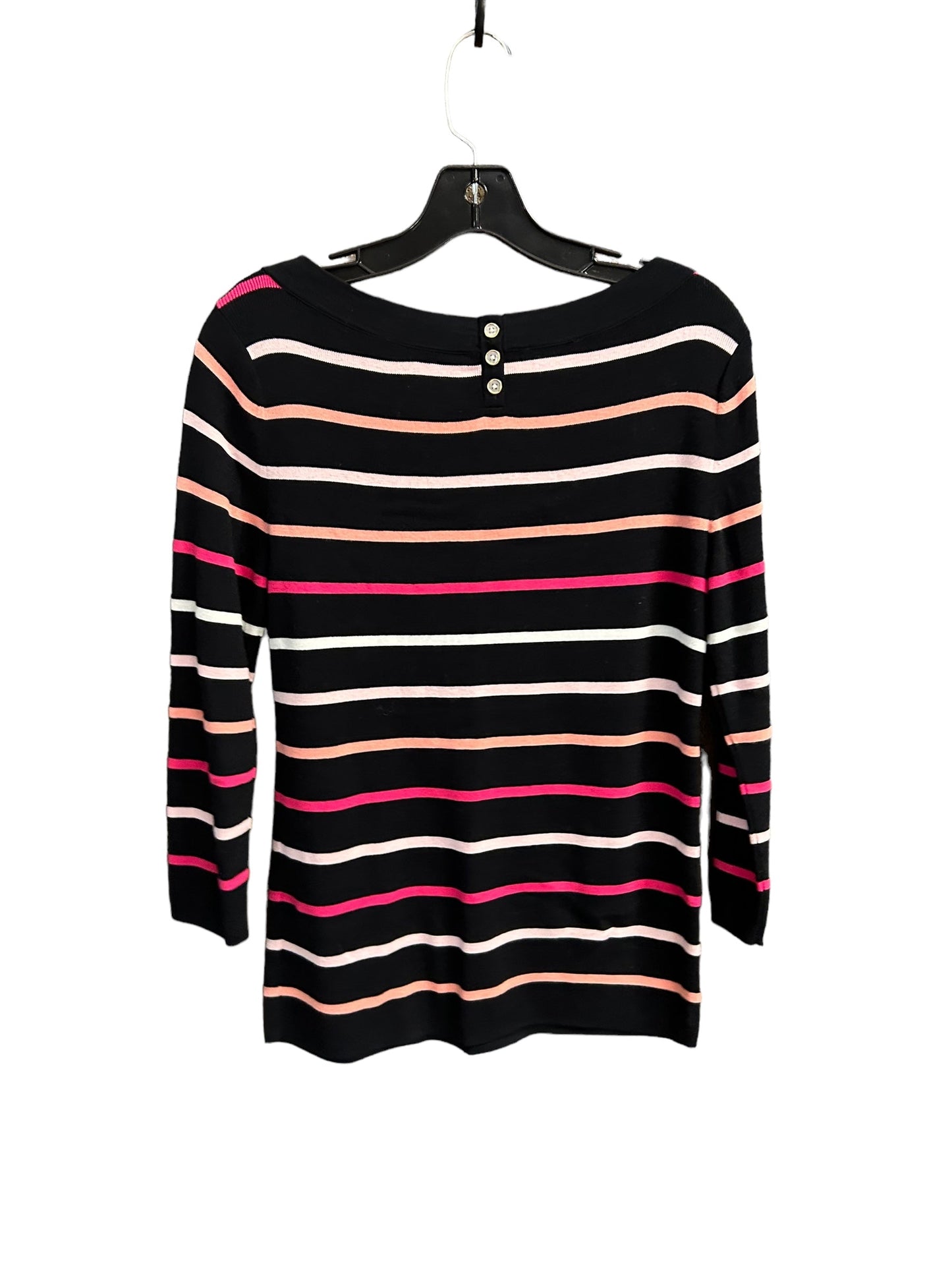 Striped Top 3/4 Sleeve Talbots, Size S