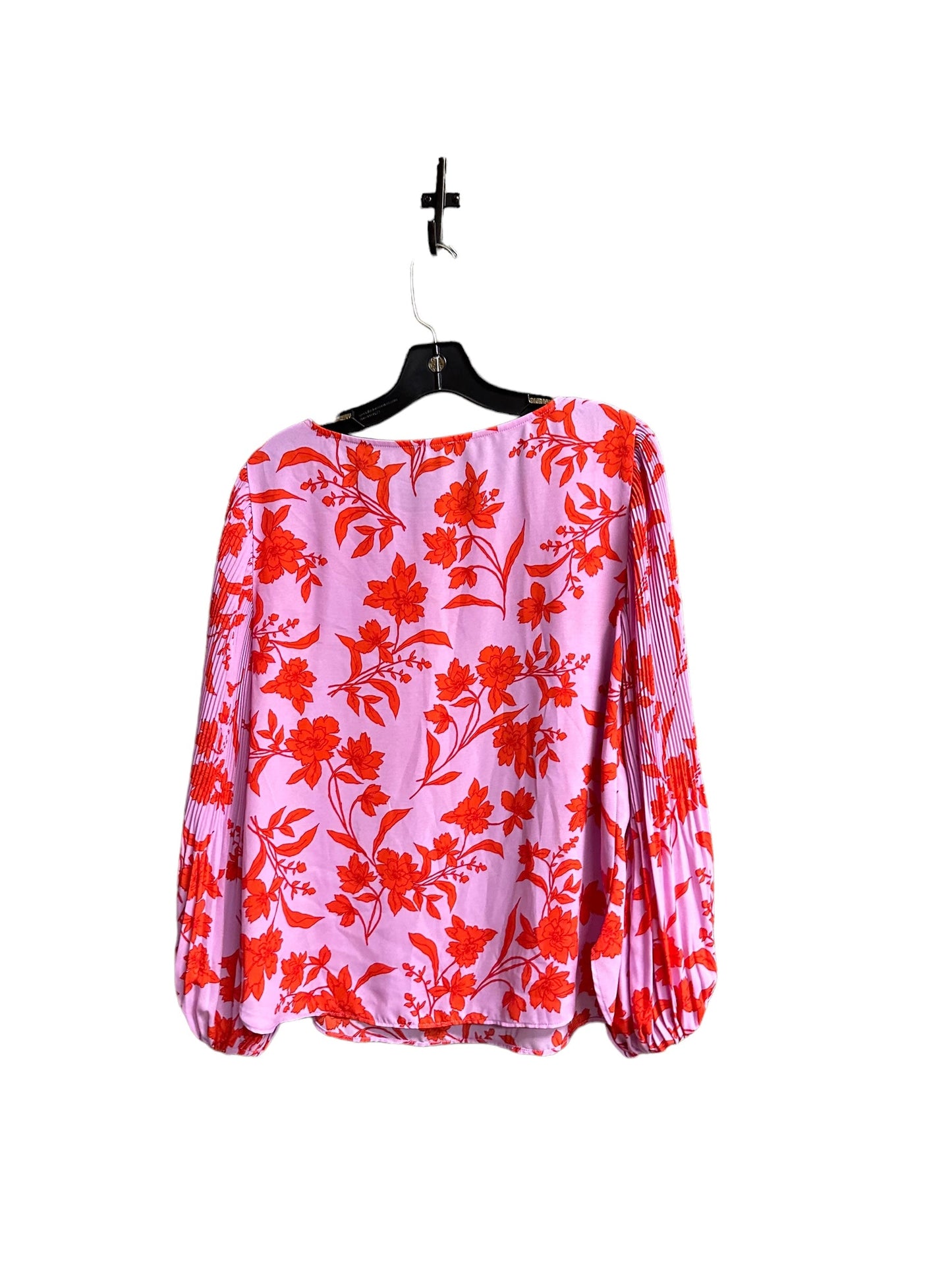 Top Long Sleeve By Ann Taylor In Floral Print, Size: S