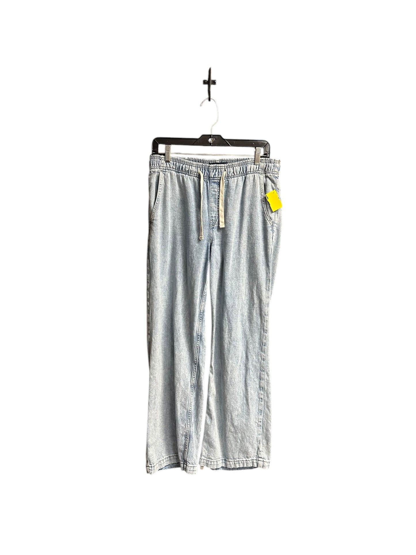 Jeans Wide Leg By Gap In Blue Denim, Size: M