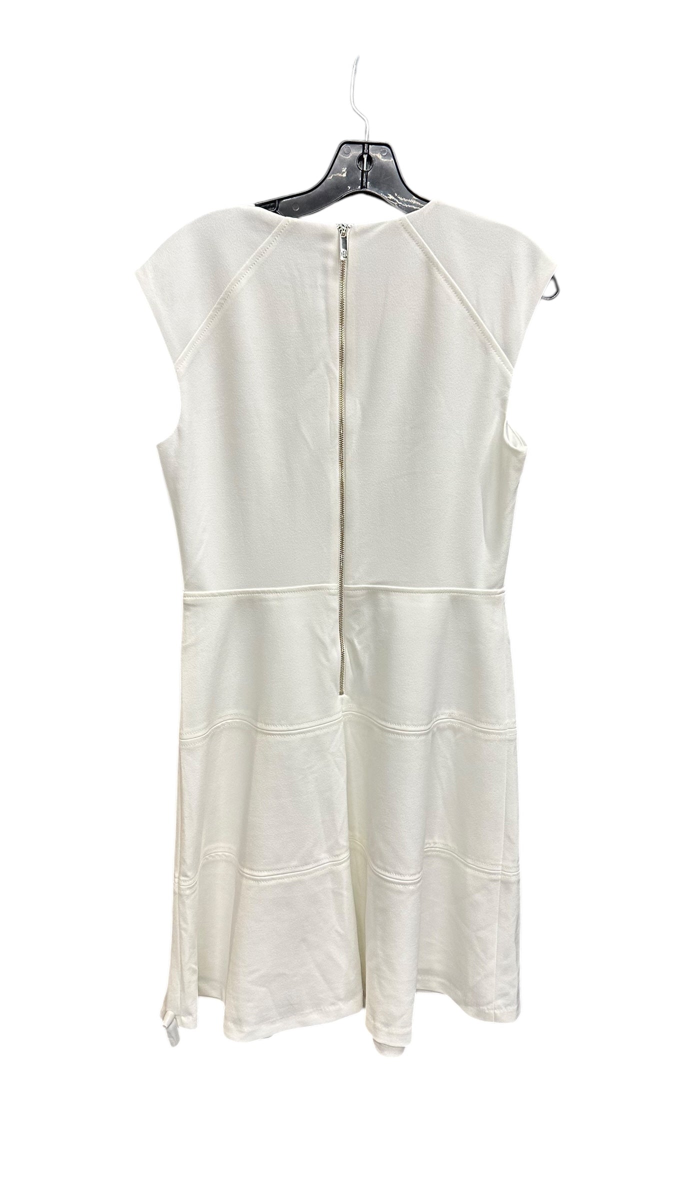 Dress Casual Midi By Tommy Hilfiger In White, Size: M