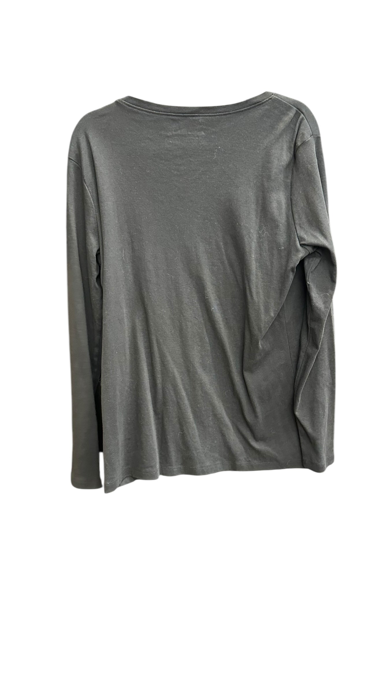 Top Long Sleeve Basic By Eddie Bauer In Black, Size: 2x