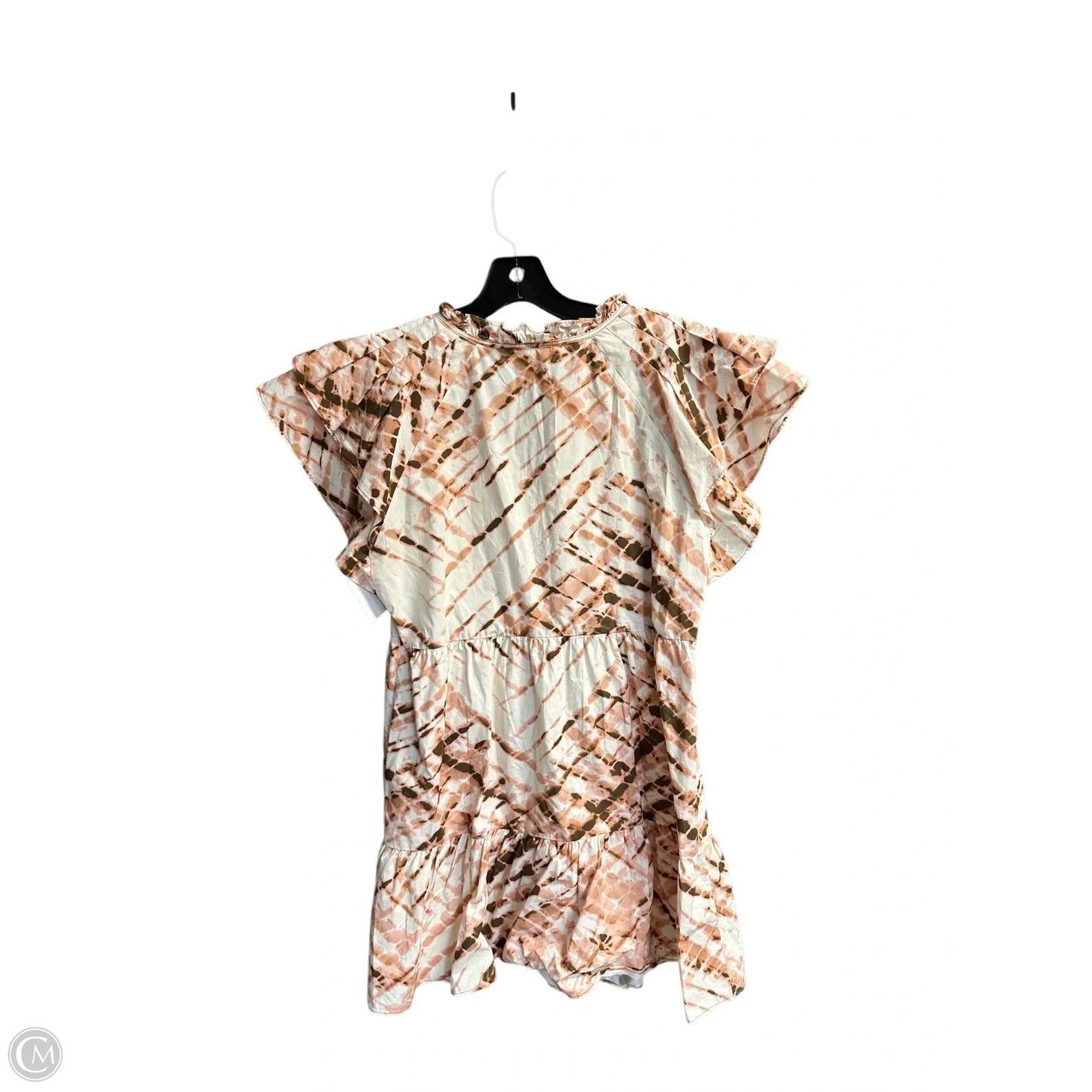 Dress Casual Short By Marie Oliver In Tan, Size: S