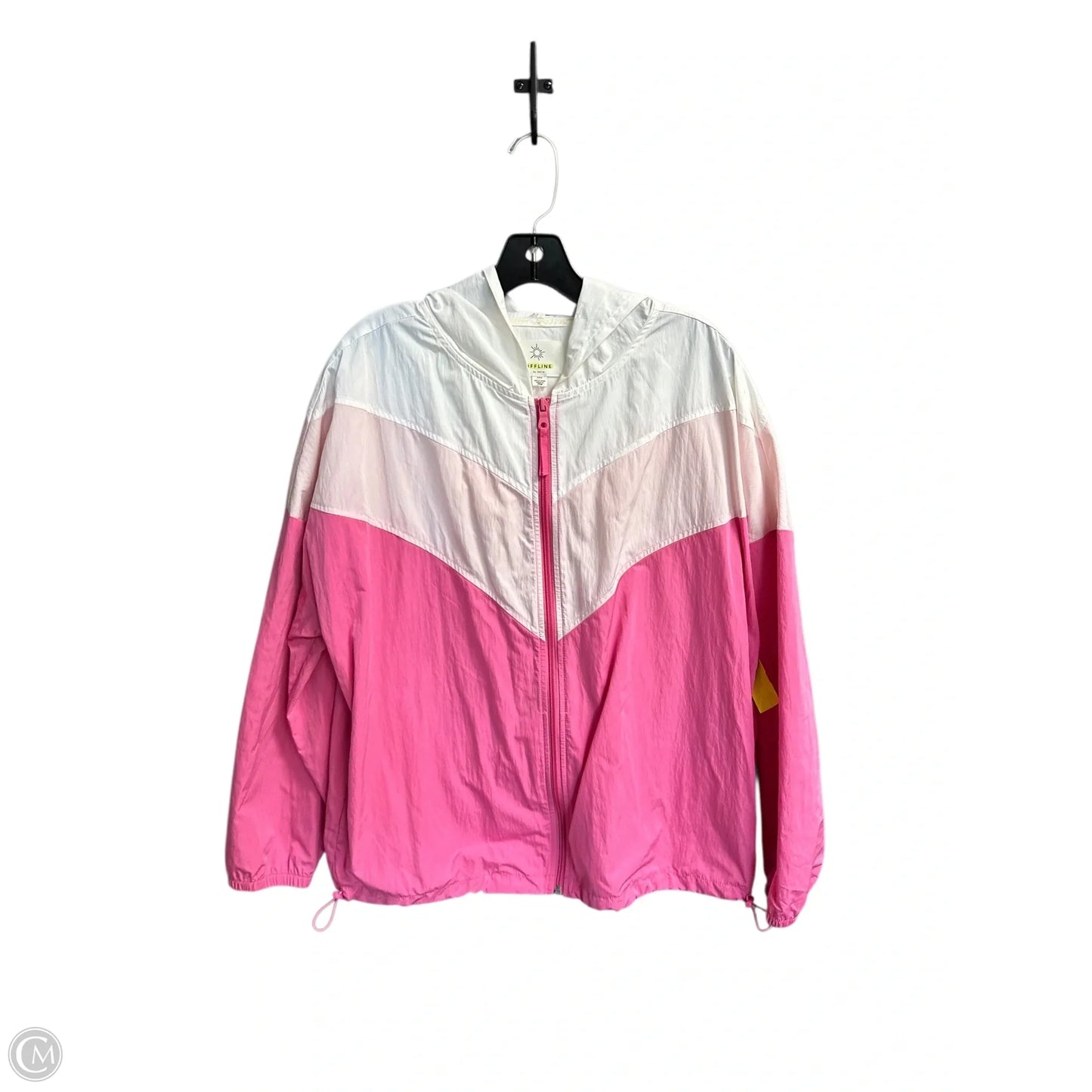 Jacket Windbreaker By Offline By Aerie In Pink, Size: M