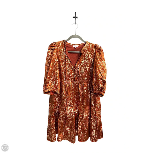 Dress Casual Short By Tcec In Leopard Print, Size: L