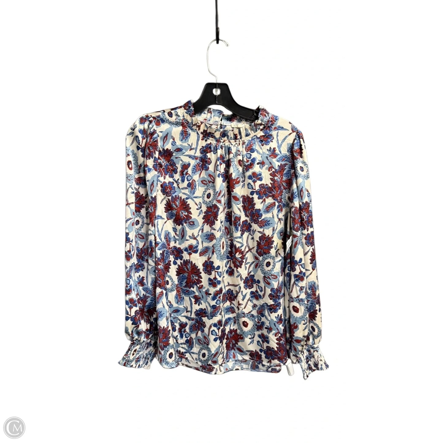 Top Long Sleeve By Jodifl In Floral Print, Size: S