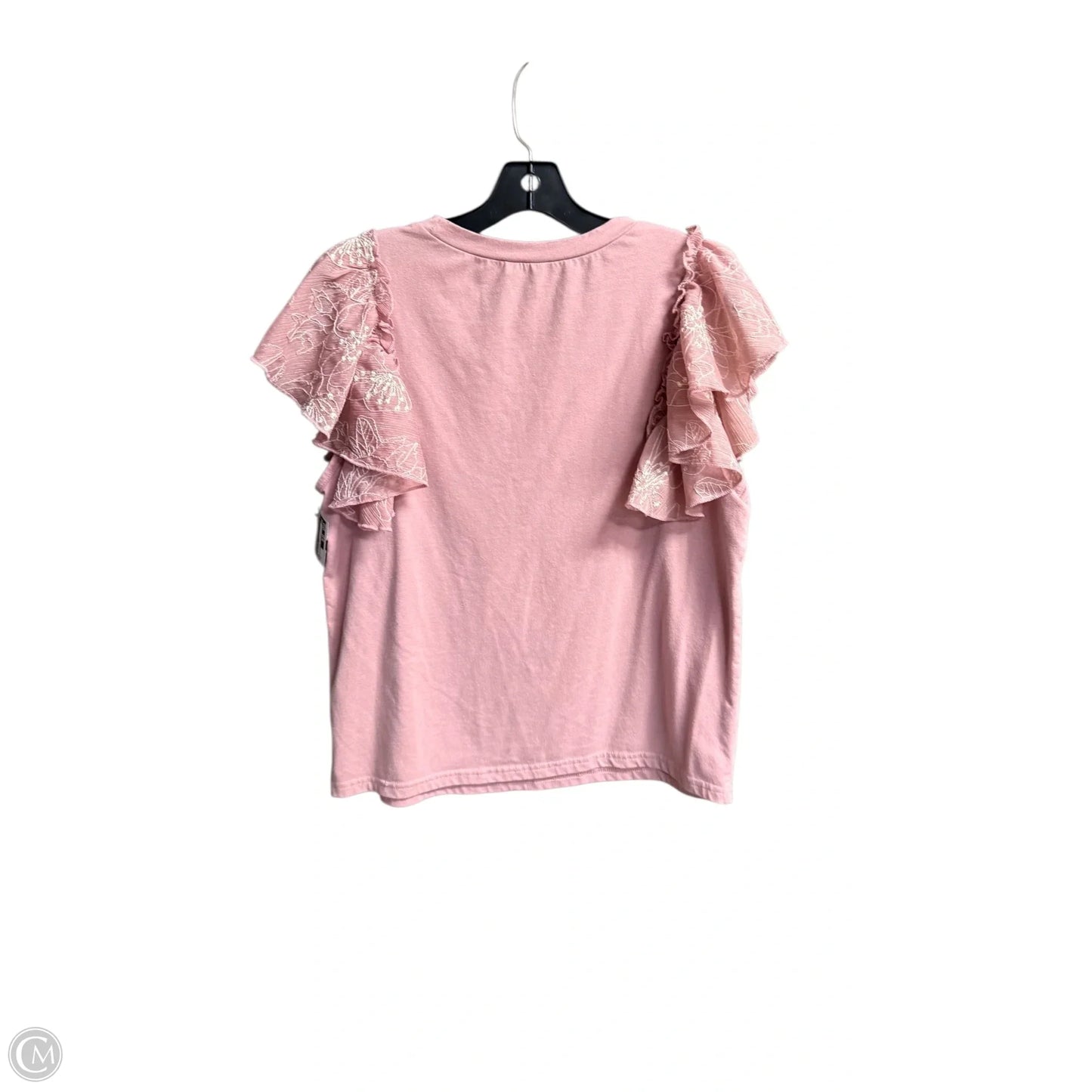 Top Sleeveless By Ontwelfth In Pink, Size: L