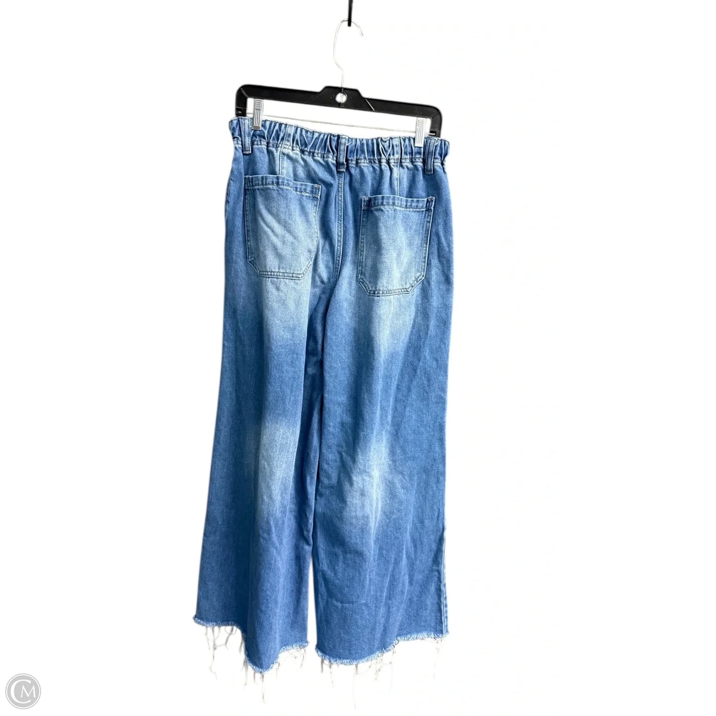 Jeans Wide Leg By Easel In Blue Denim, Size: 12