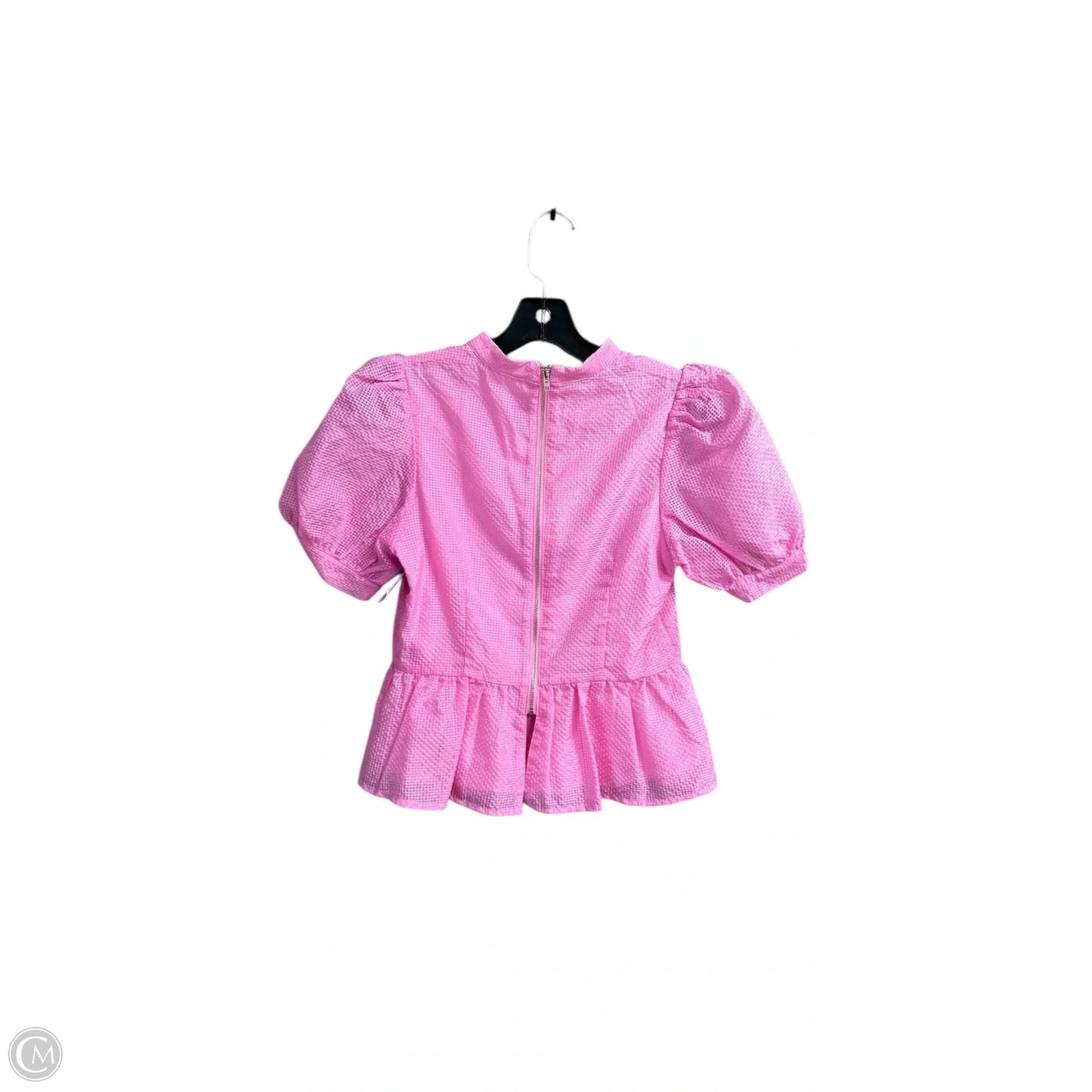 Top Short Sleeve By Tcec In Pink, Size: S