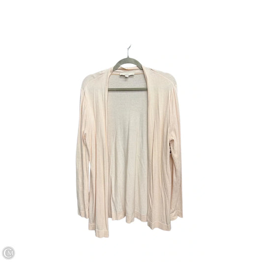 Cardigan By Loft In Pink, Size: L