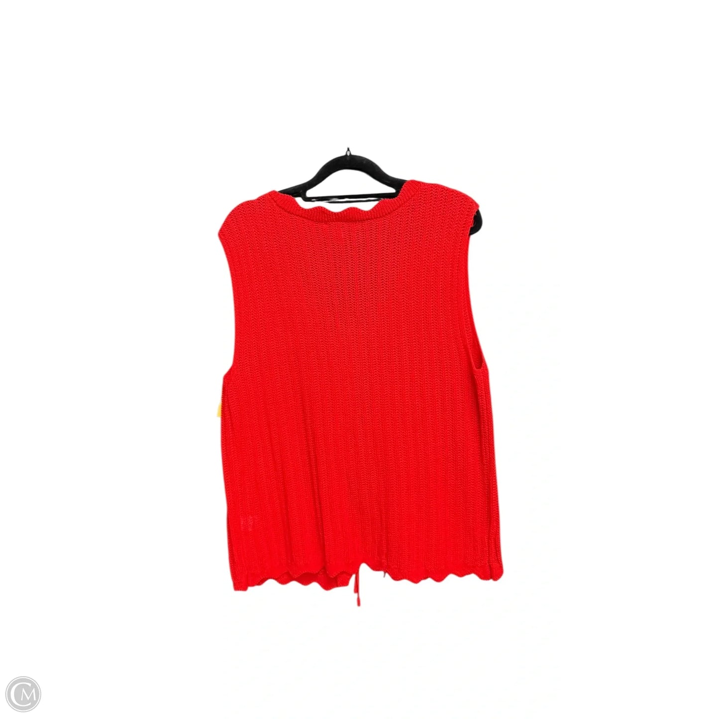 Vest Other By She + Sky In Red, Size: Xl