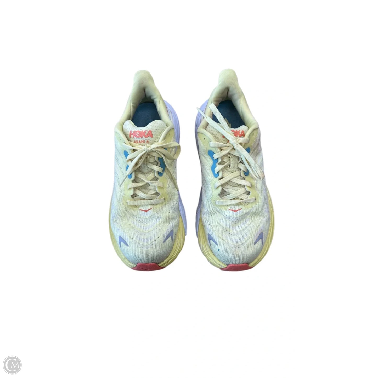 Shoes Athletic By Hoka In Yellow, Size: 8