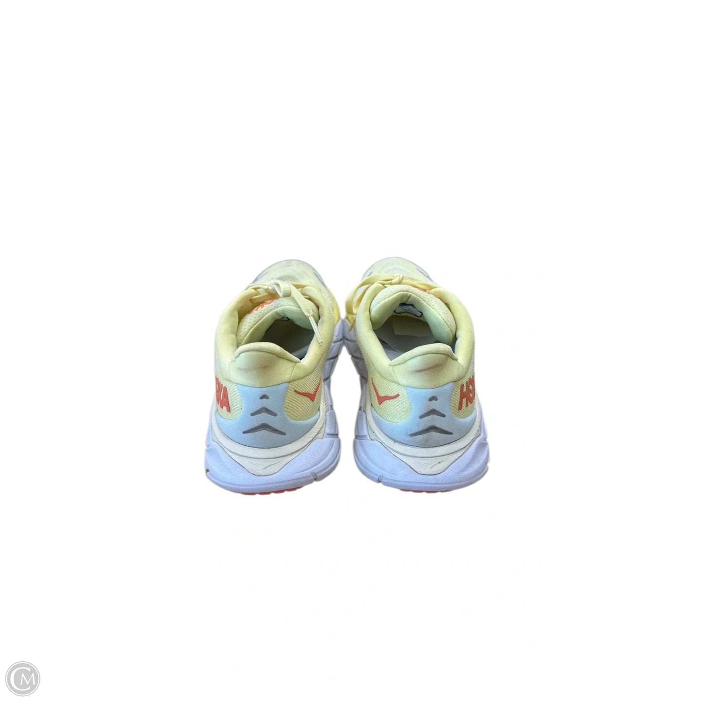 Shoes Athletic By Hoka In Yellow, Size: 8