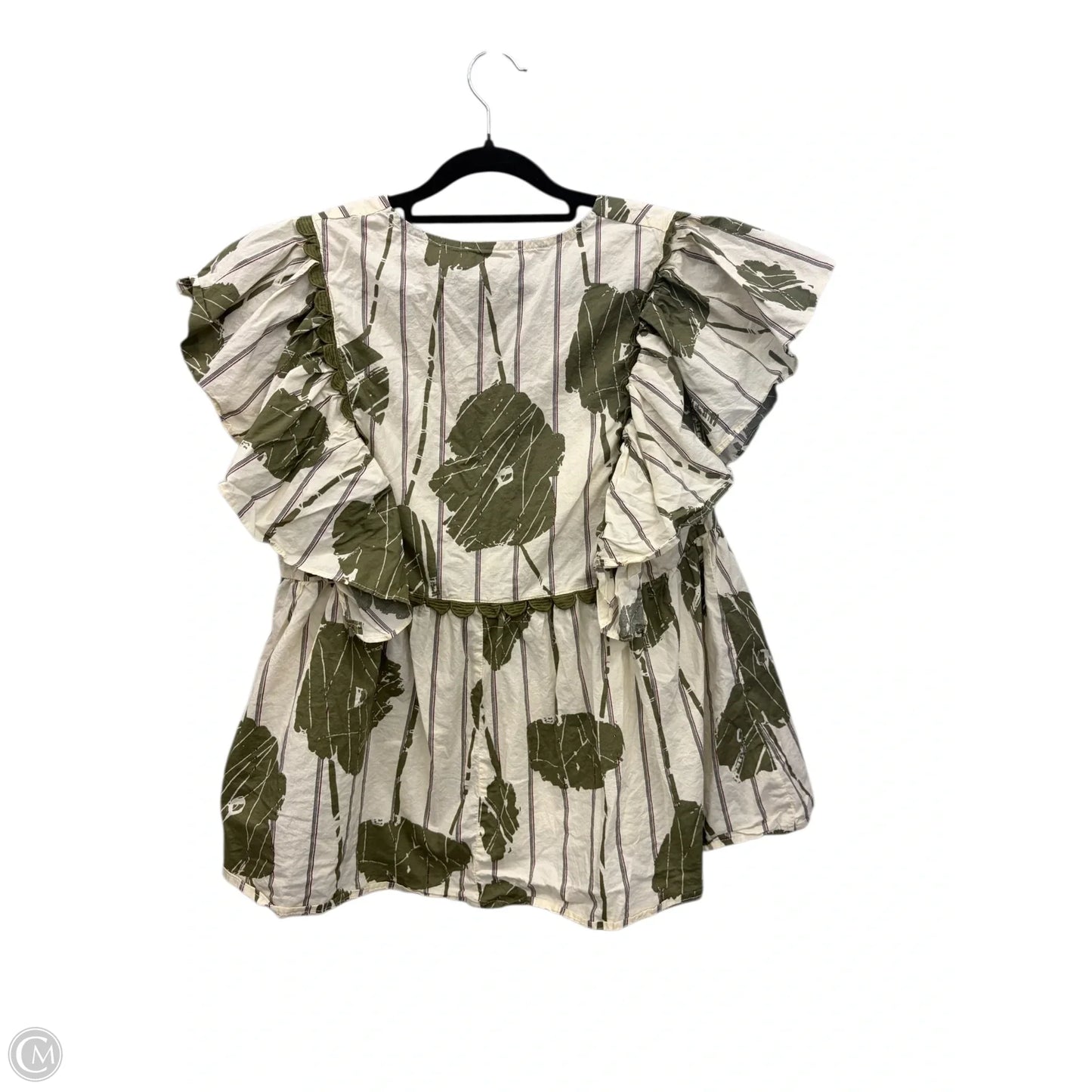 Top Sleeveless By Entro In Striped Pattern, Size: M