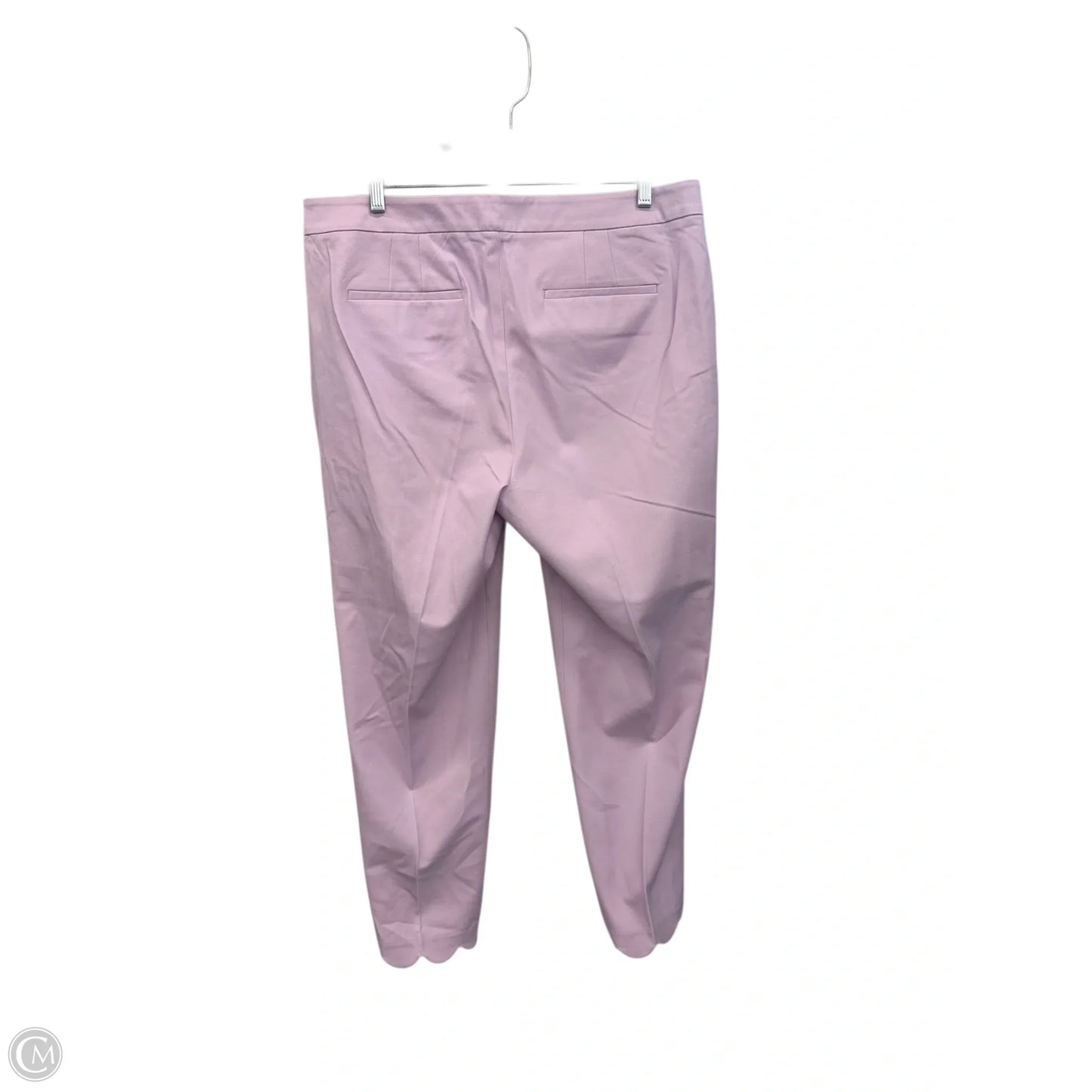 Pants Cropped By Talbots In Purple, Size: 12
