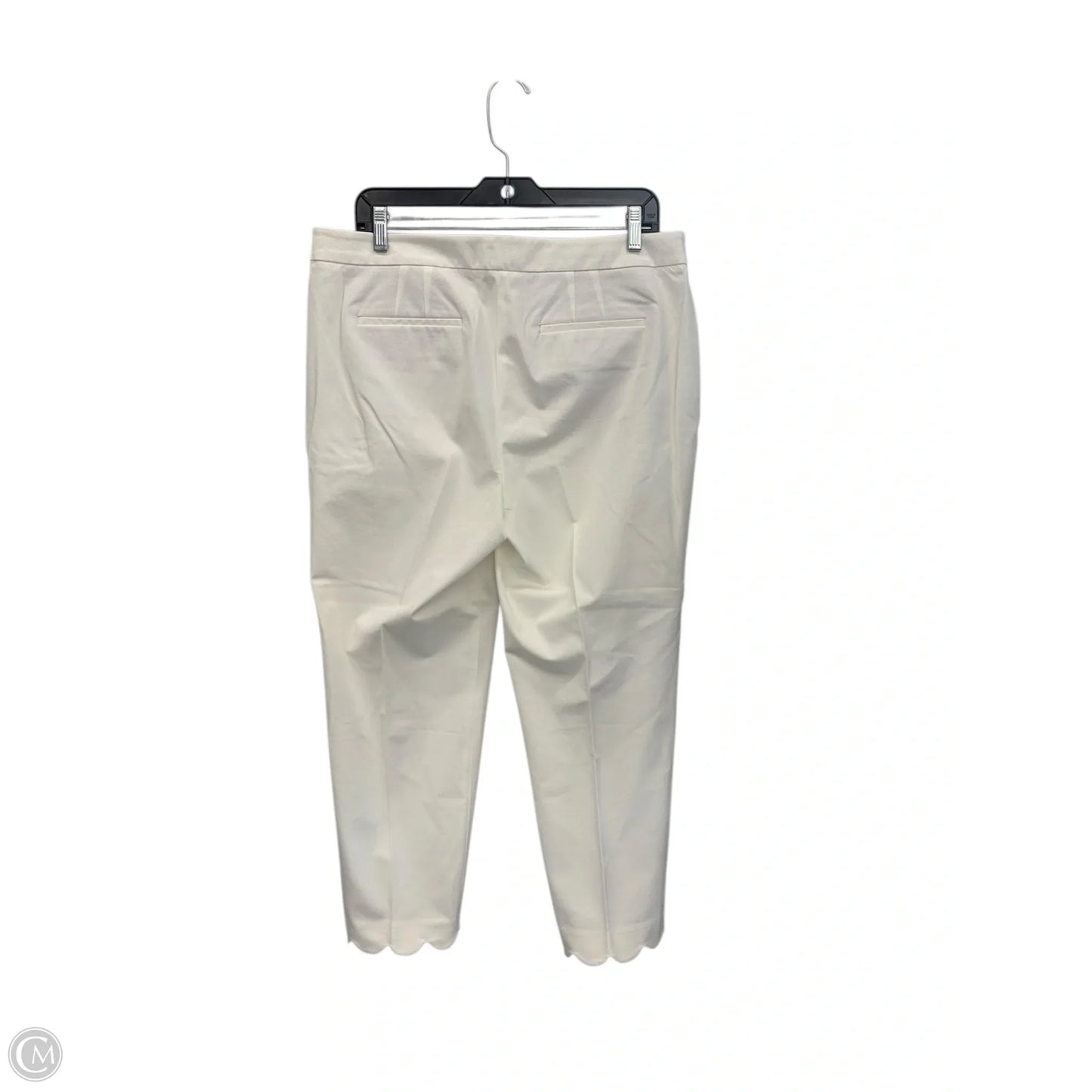 Pants Cropped By Talbots In White, Size: 12