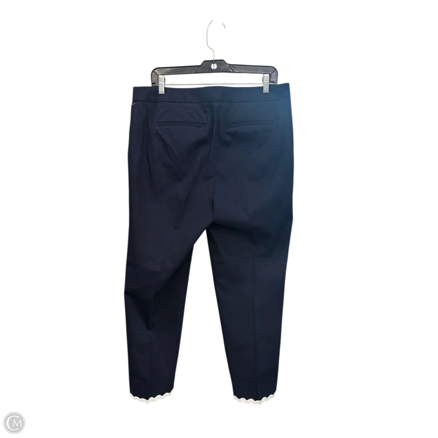 Pants Cropped By Talbots In Navy, Size: 12