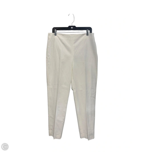 Pants Dress By Talbots In White, Size: 12