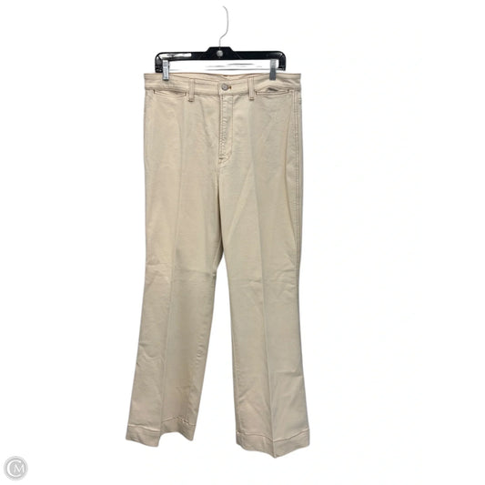 Jeans Boot Cut By Talbots In Tan Denim, Size: 12