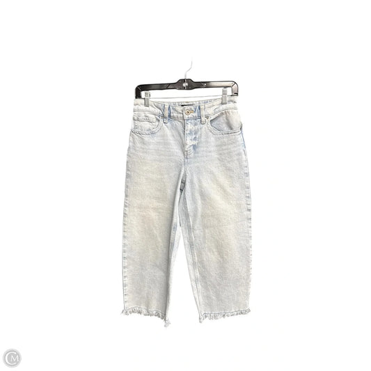 Jeans Cropped By Talbots In Blue Denim, Size: 4p