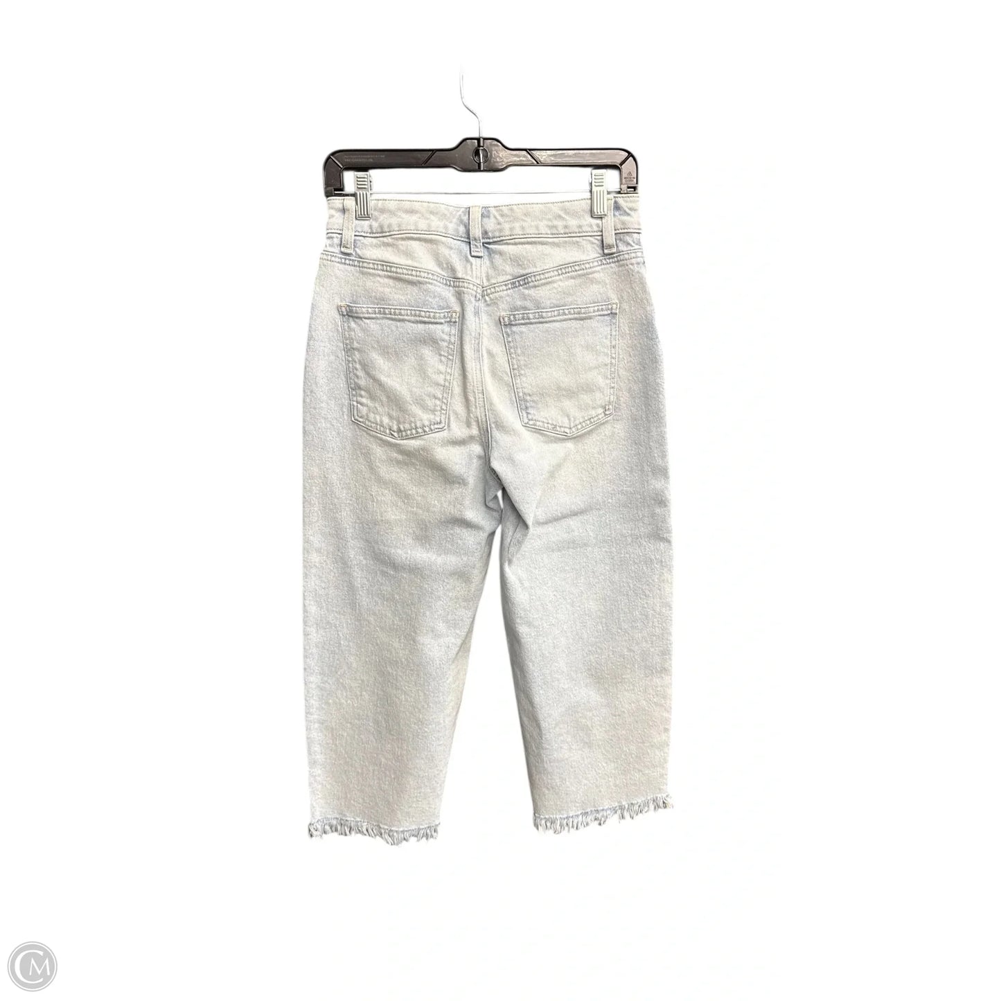 Jeans Cropped By Talbots In Blue Denim, Size: 4p