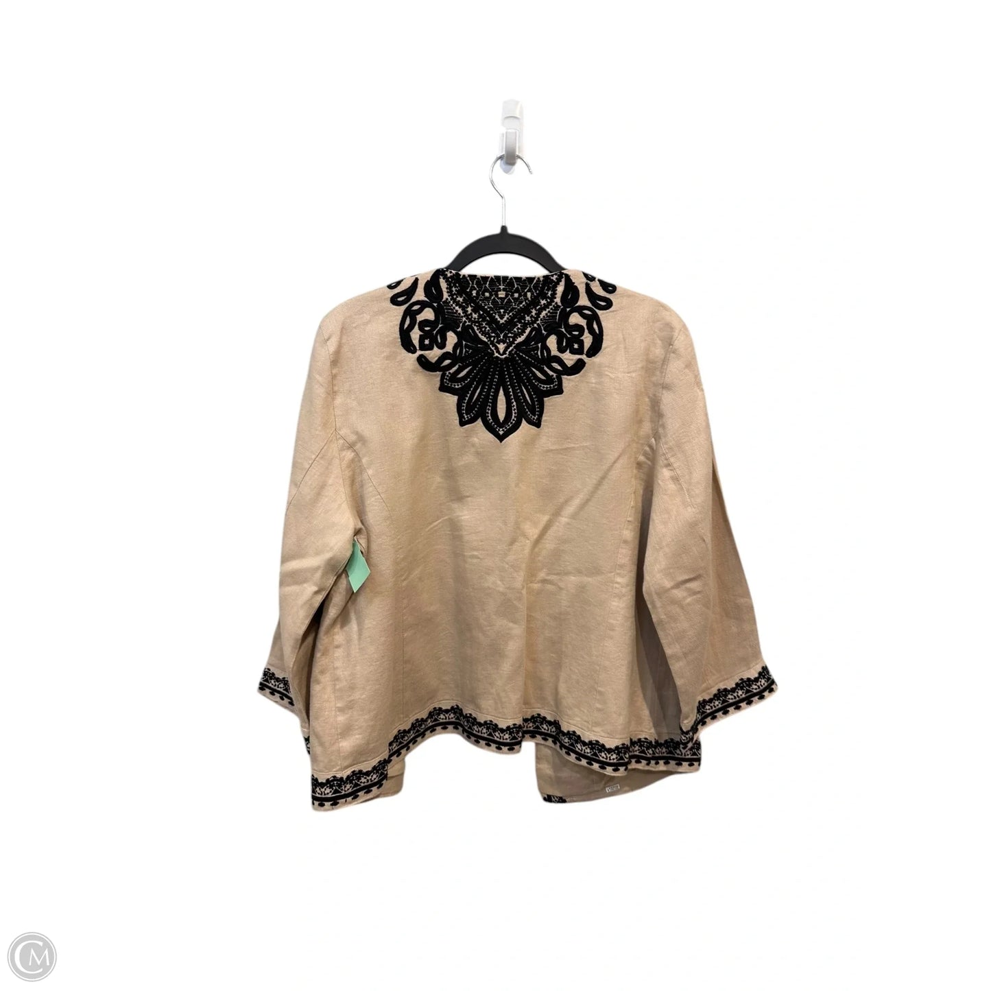 Jacket Other By Chicos In Beige, Size: L