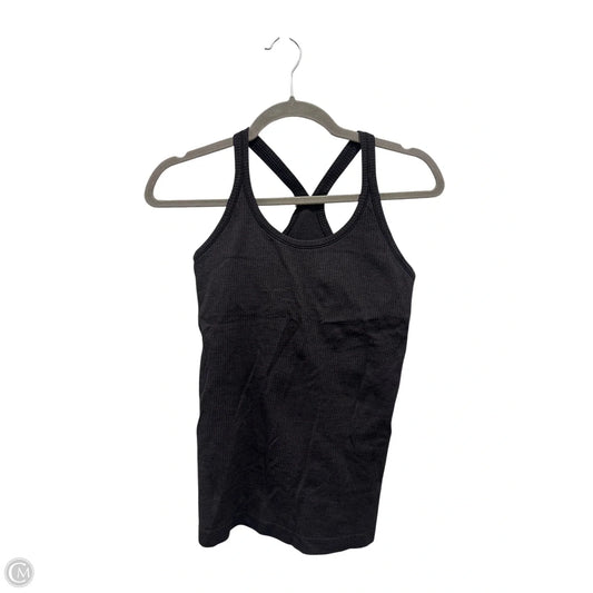Athletic Tank Top By Lululemon In Black, Size: S
