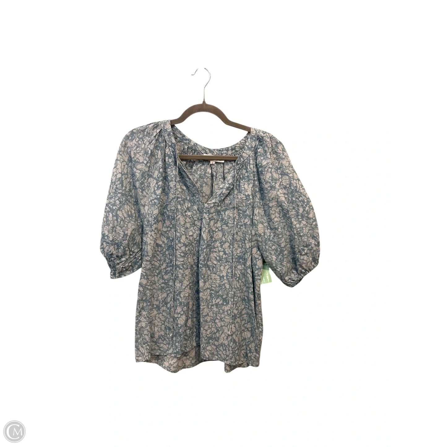 Top Short Sleeve By House Of Harlow In Blue, Size: S