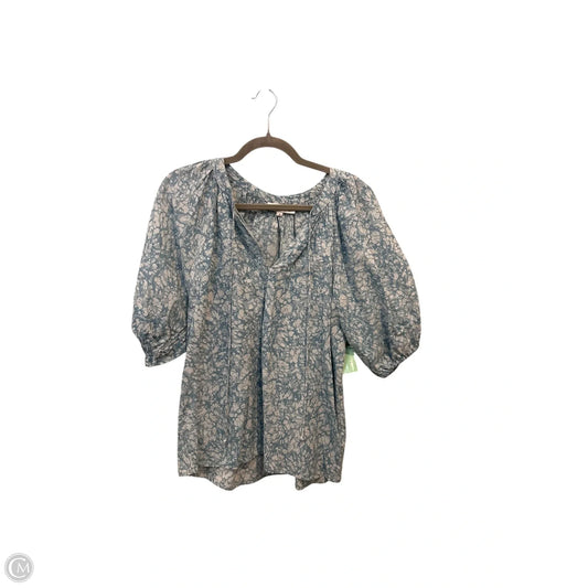 Top Short Sleeve By House Of Harlow In Blue, Size: S