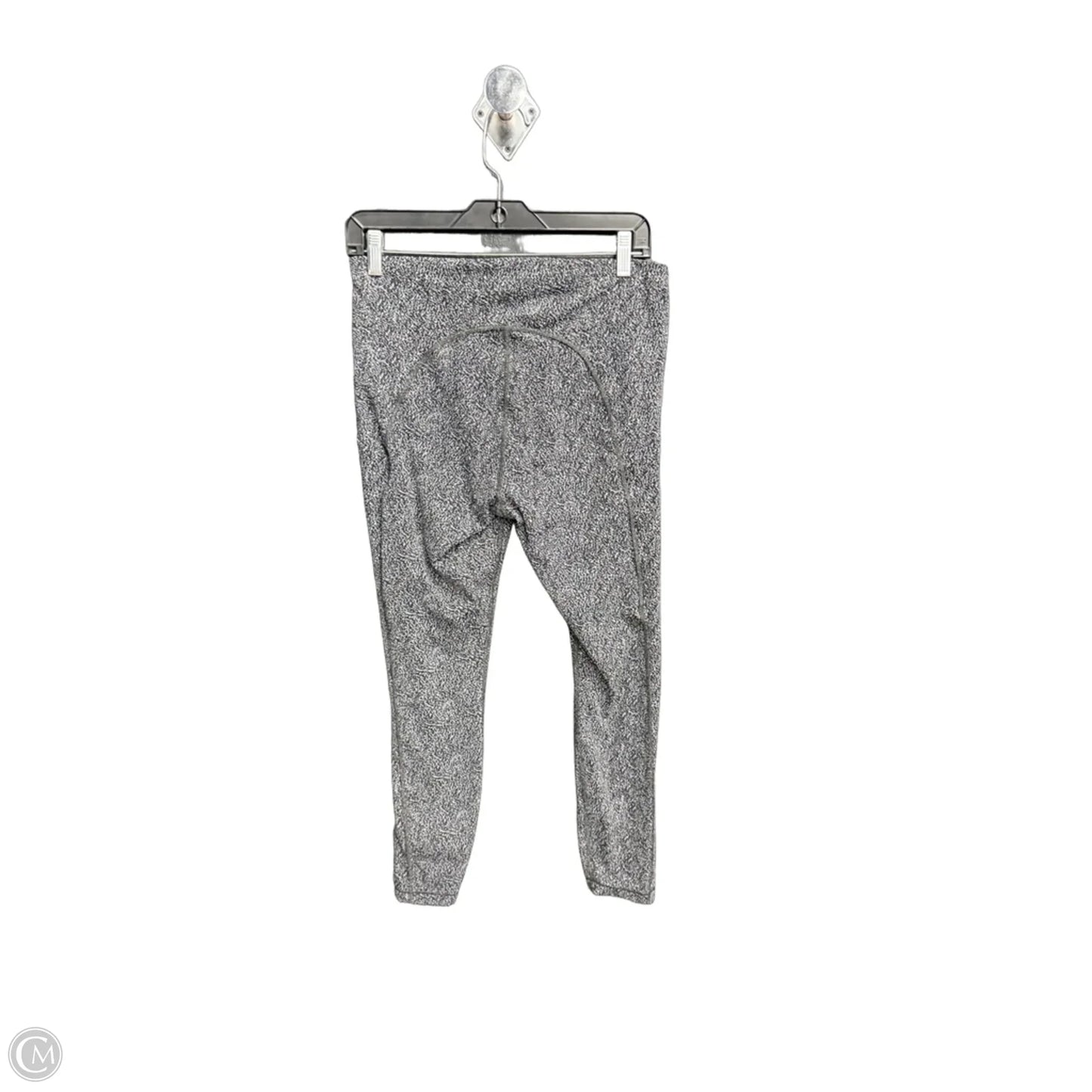 Athletic Leggings Capris By Athleta In Black & White, Size: L