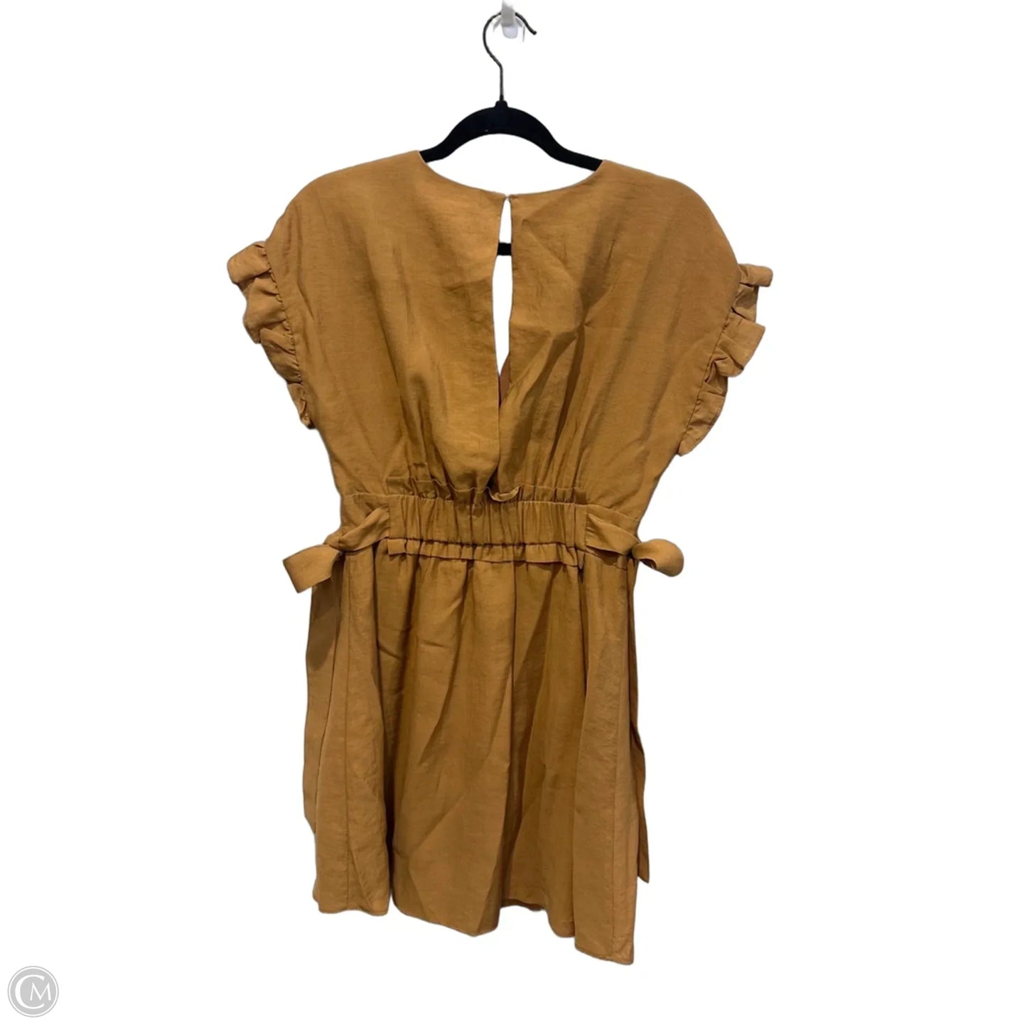 Dress Casual Short By Zara In Brown, Size: S
