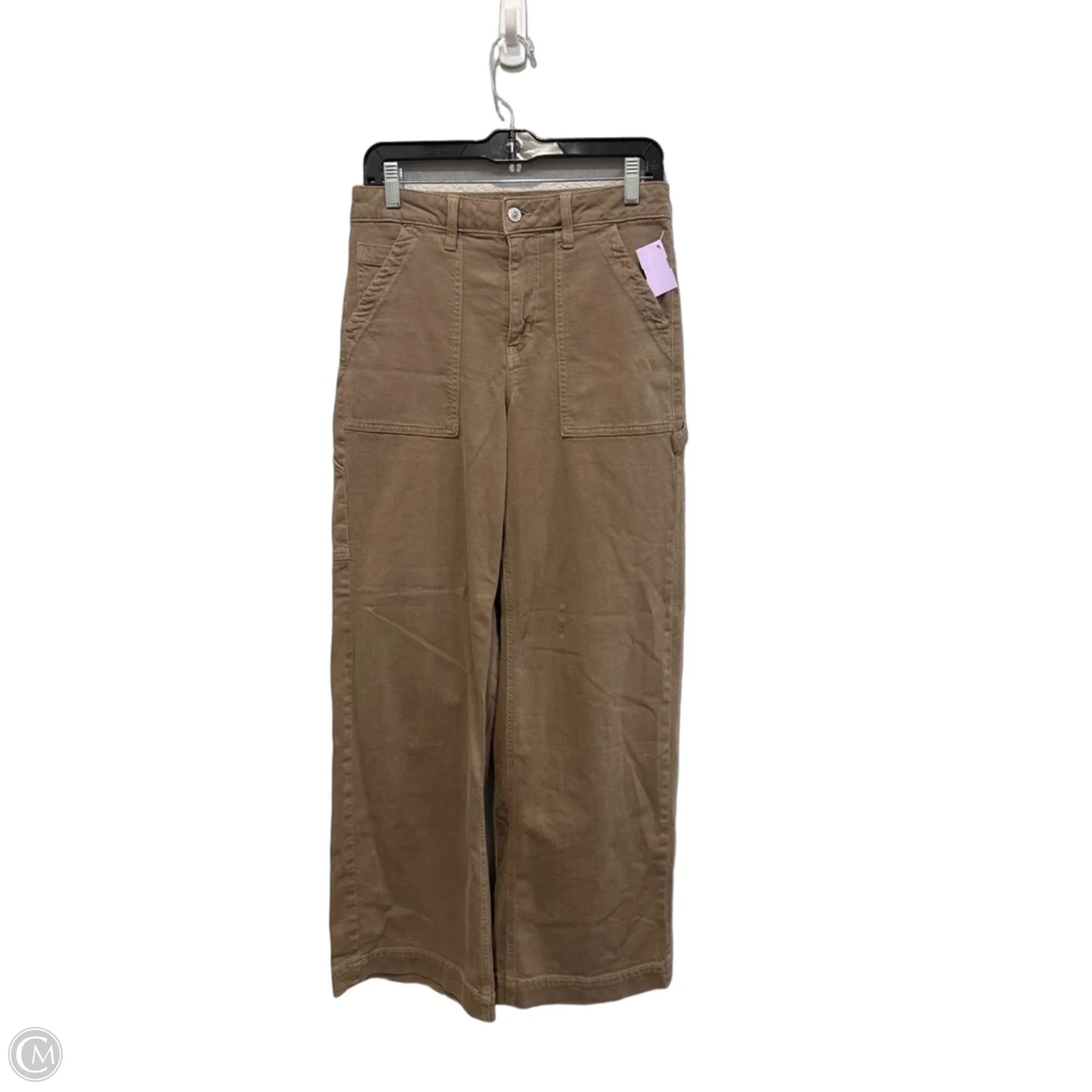 Jeans Wide Leg By American Eagle In Brown, Size: 4
