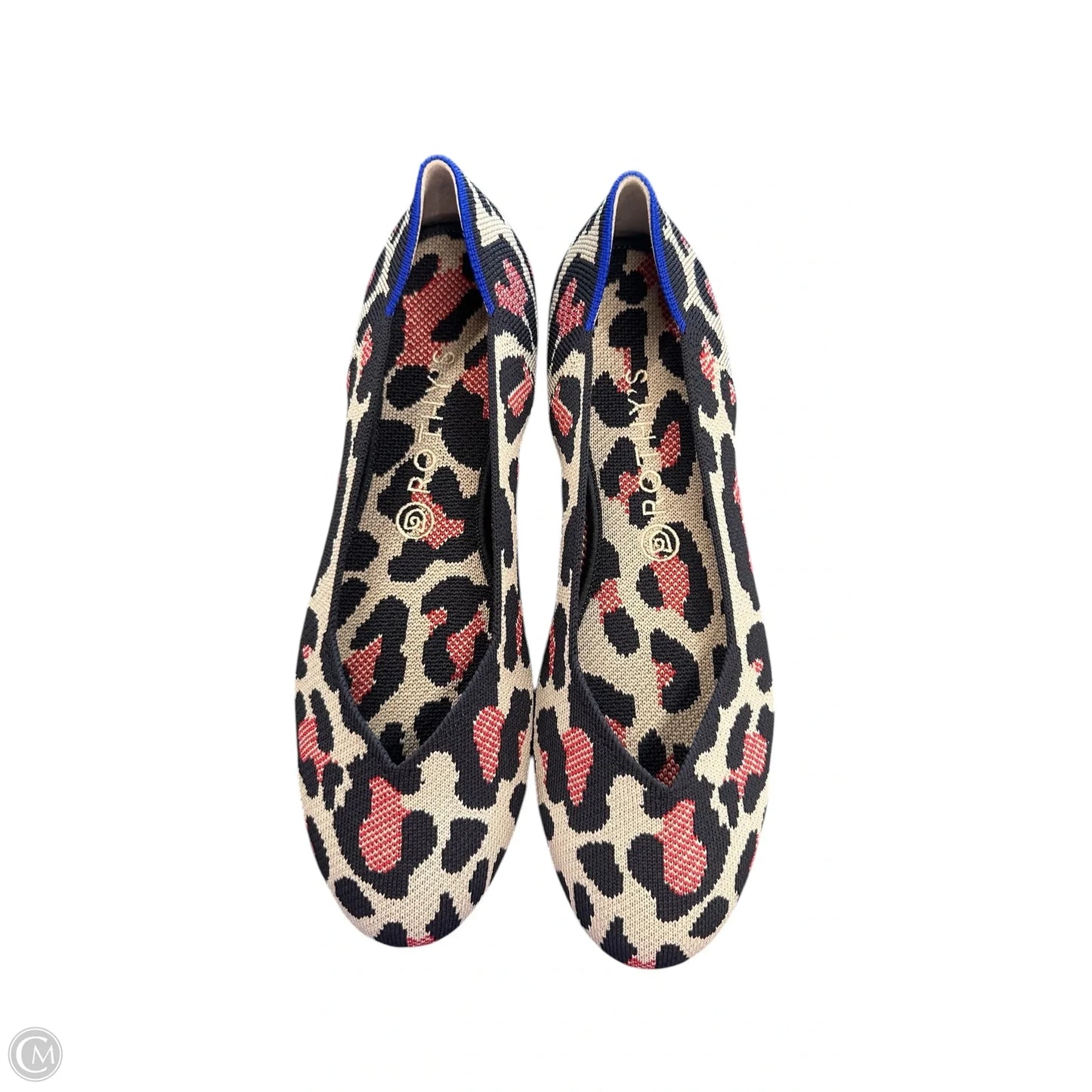 Shoes Flats By Rothys In Leopard Print, Size: 10.5