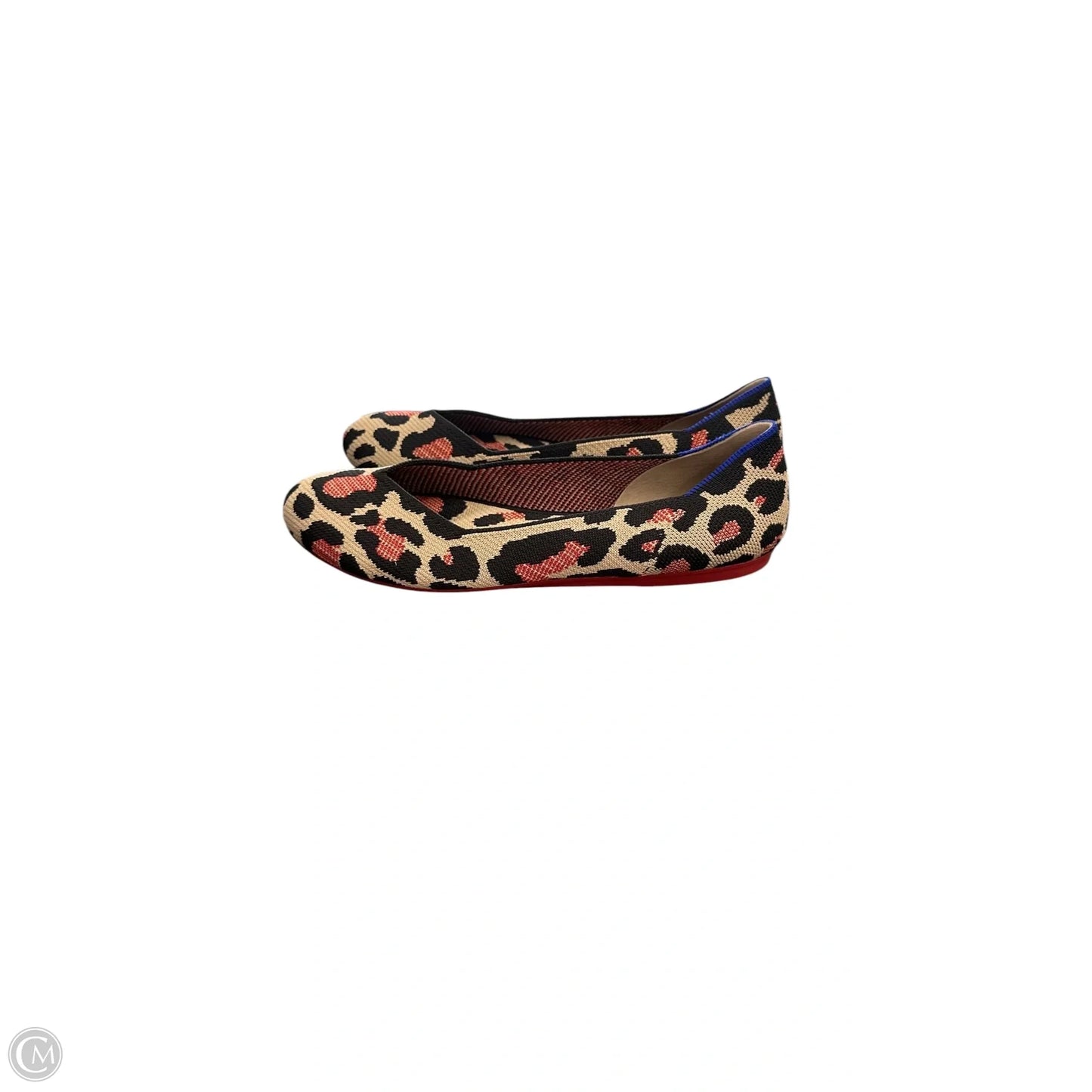 Shoes Flats By Rothys In Leopard Print, Size: 10.5