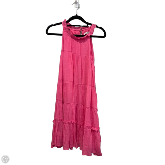 Dress Casual Short By Clothes Mentor In Pink, Size: M