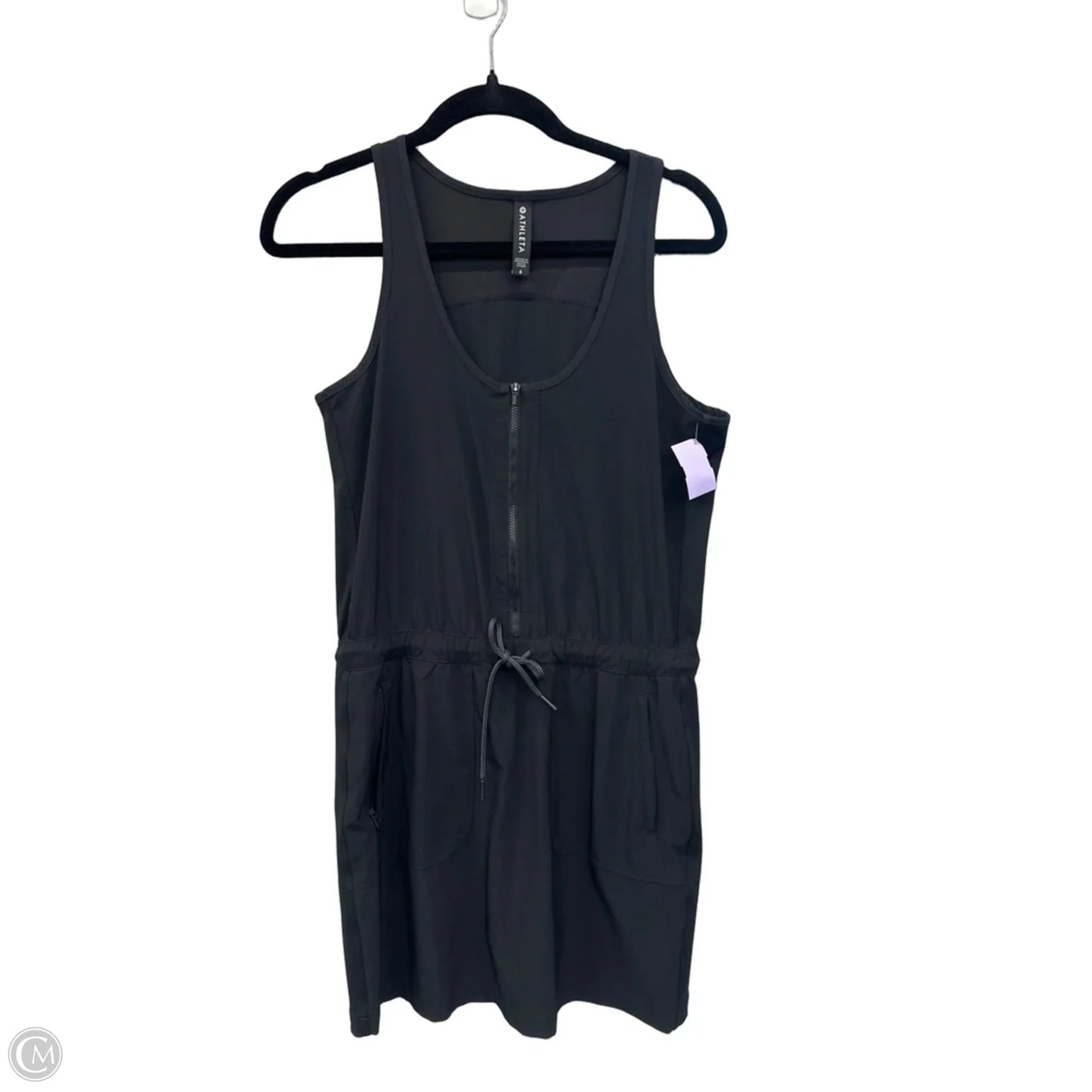 Athletic Dress By Athleta In Black, Size: S