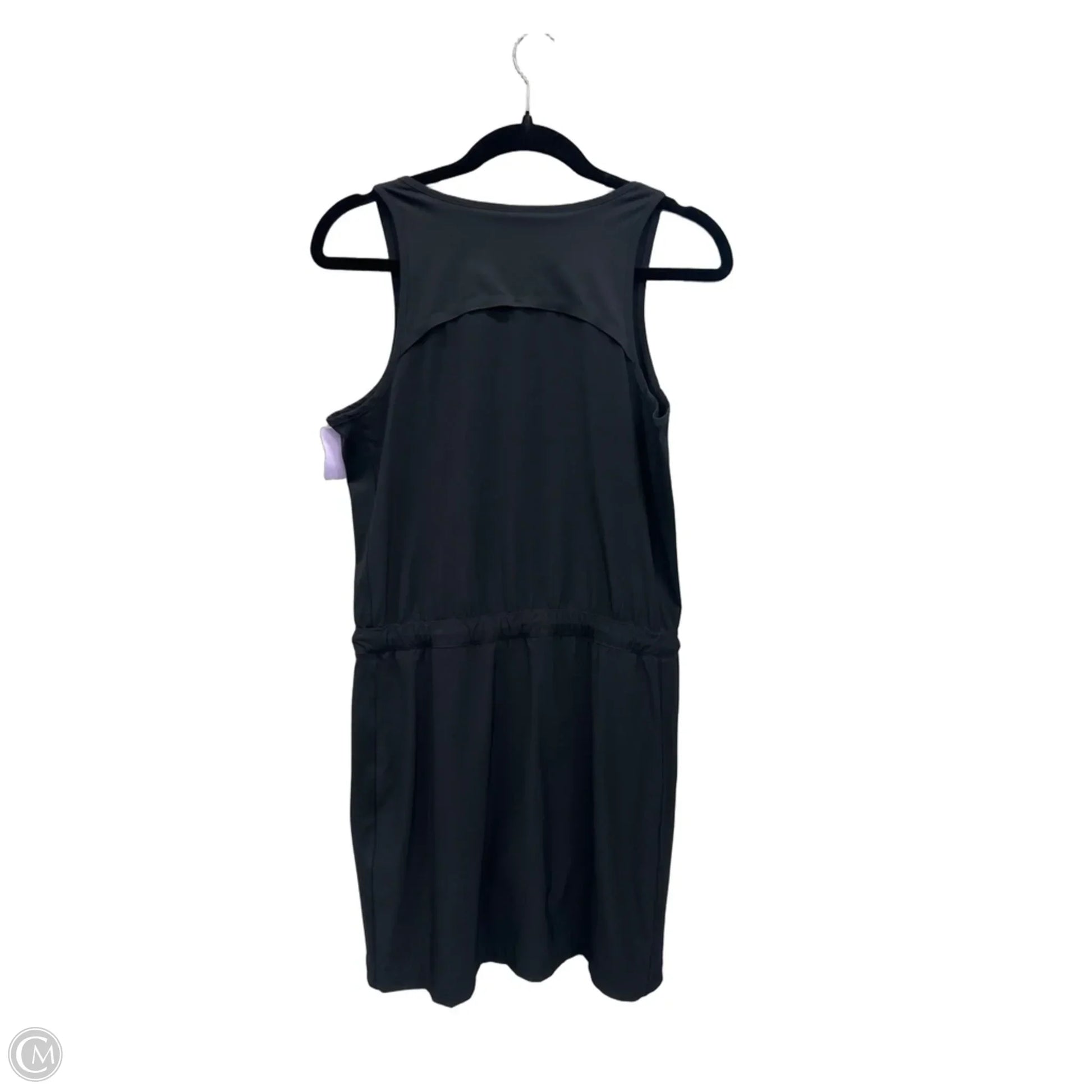 athleta dress black NWT Athleta Rincon Dress Black S/P Small Petite Comfort Casual Featherweight