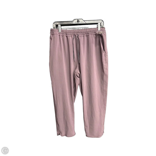 Athletic Pants By Lululemon In Purple, Size: M