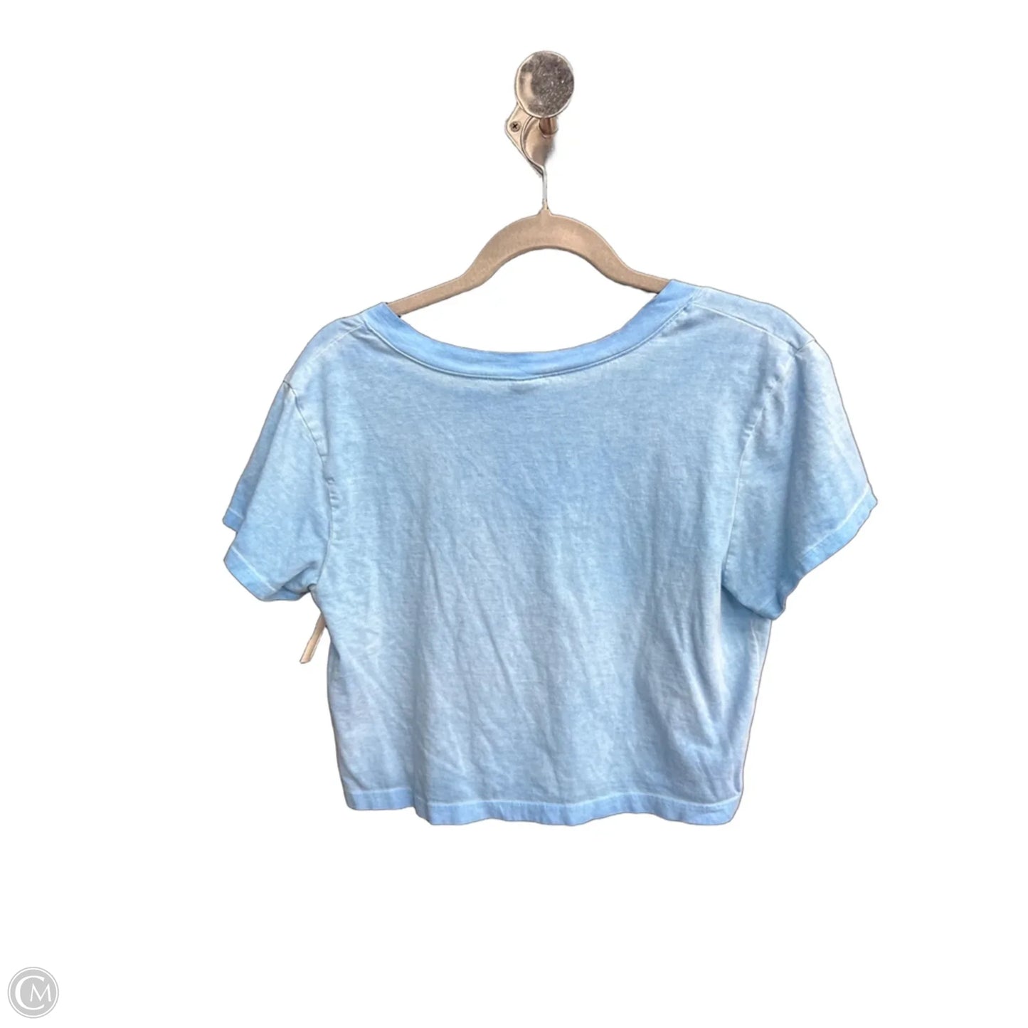 Top Short Sleeve Basic By Wild Fable In Blue, Size: S