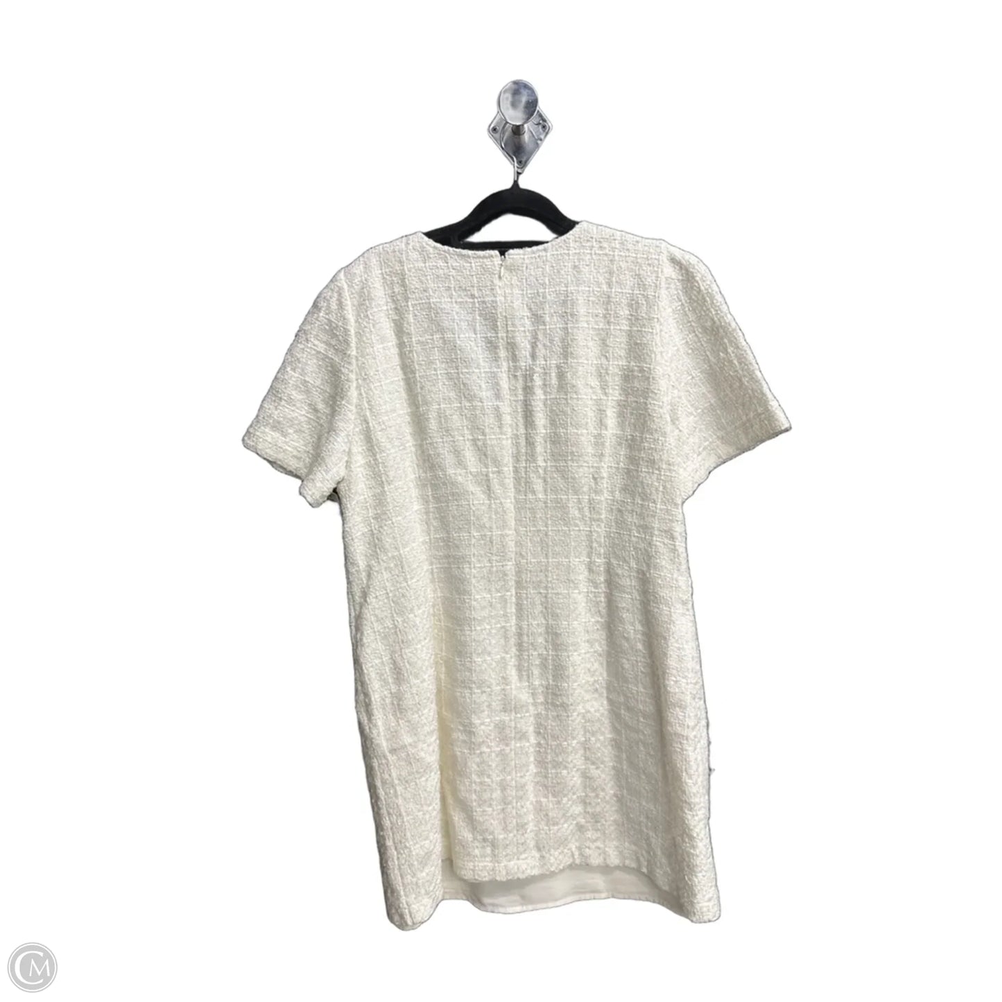 Dress Work By Loft In Ivory, Size: Xl