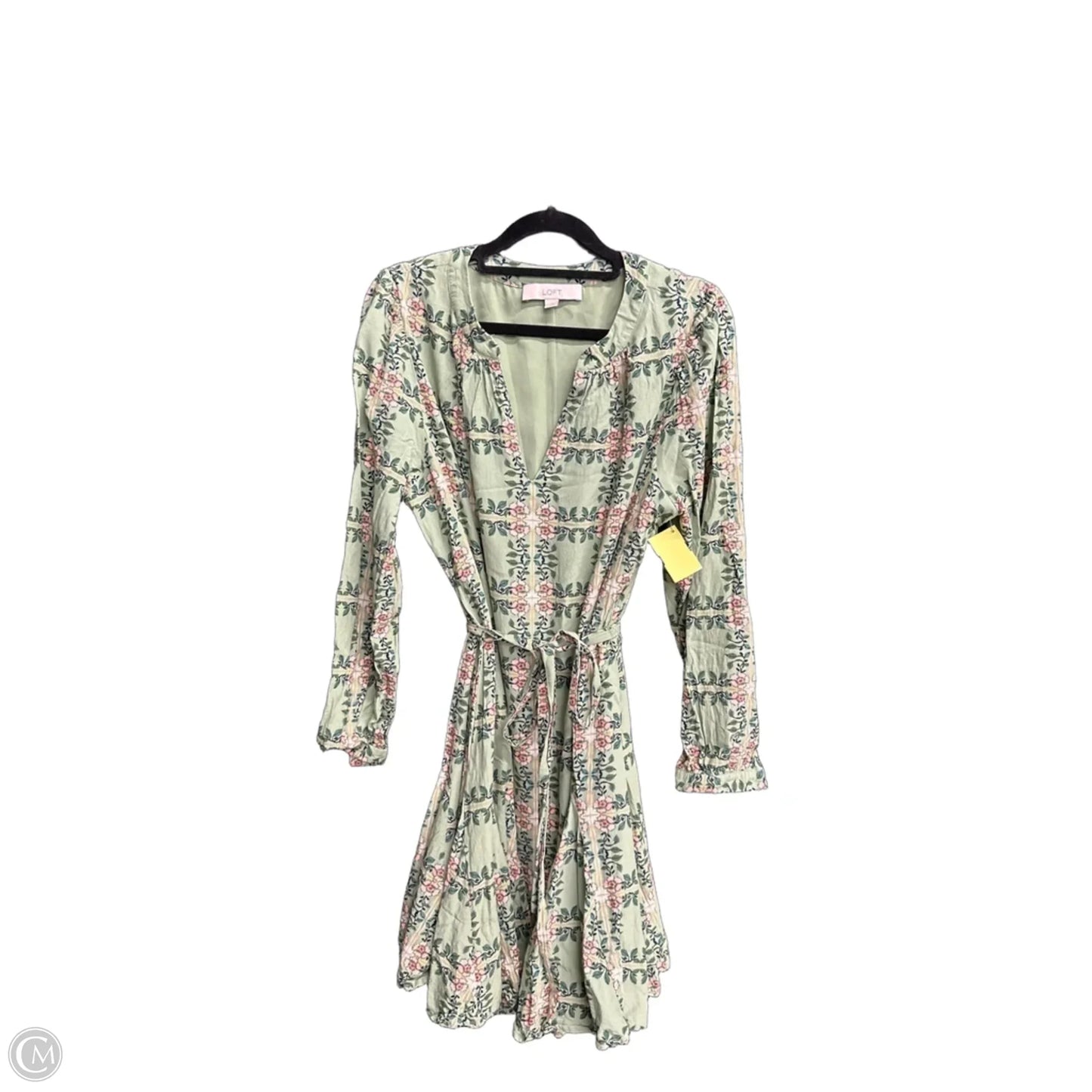 Dress Casual Short By Loft In Green, Size: L