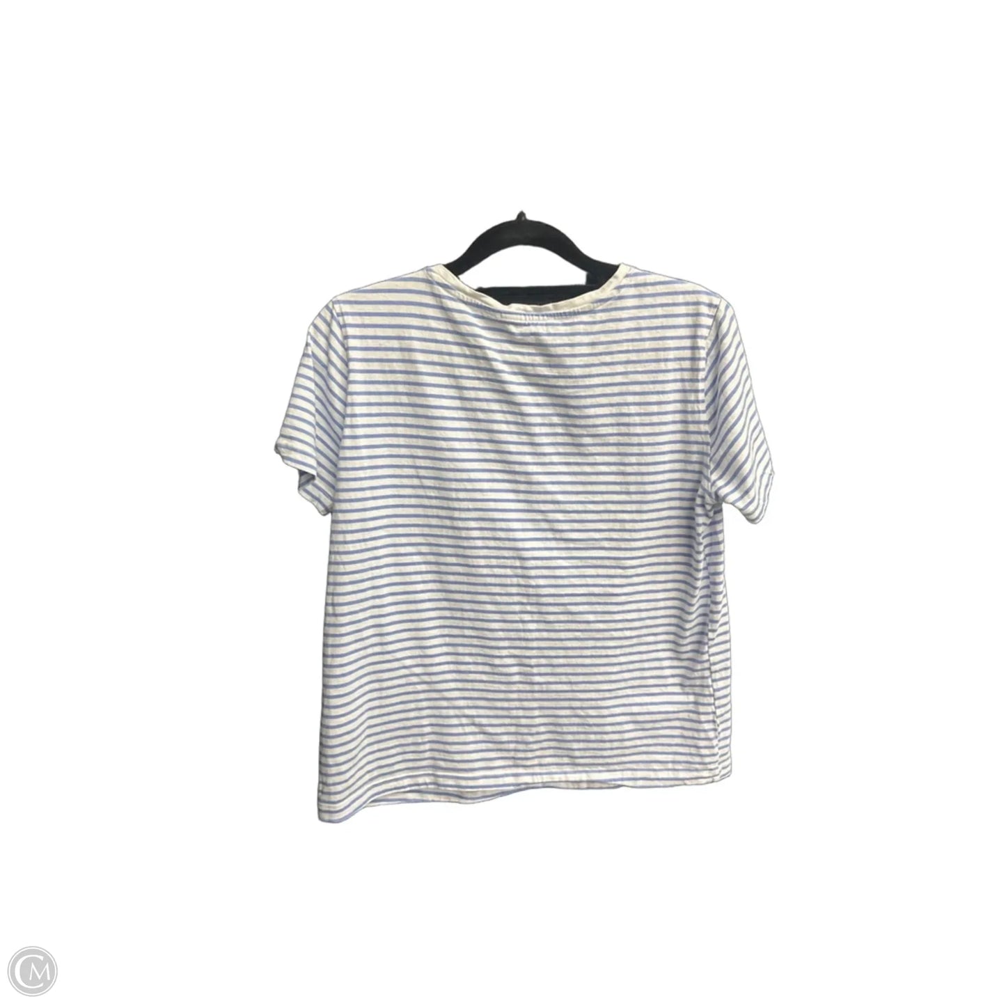 Top Short Sleeve Basic By Mng In Striped Pattern, Size: S