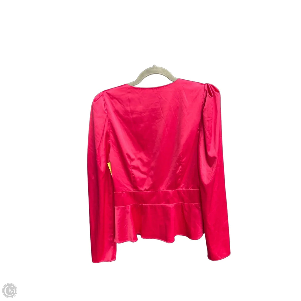 Top Long Sleeve By Cache In Pink, Size: S