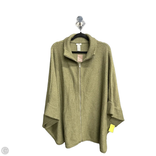 Sweater Short Sleeve By J. Jill In Green, Size: 2x