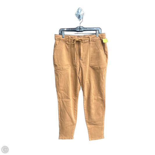 Jeans Straight By Judy Blue In Brown Denim, Size: 14