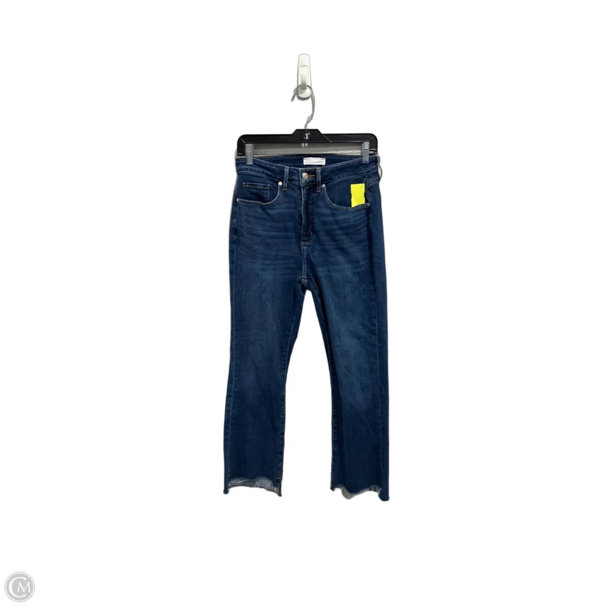 Jeans Cropped By Loft In Blue Denim, Size: 6